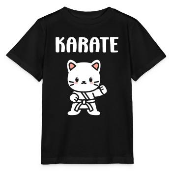 karate - T-shirt bio MINI CREATOR Stanley/Stella Enfant - noir - Devant - Mikhail (115cm)