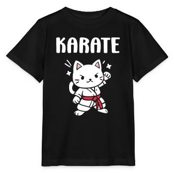 karate - T-shirt bio MINI CREATOR Stanley/Stella Enfant - noir - Devant - Mikhail (115cm)