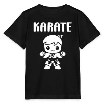 karate - T-shirt bio MINI CREATOR Stanley/Stella Enfant - noir - Devant - Mikhail (115cm)