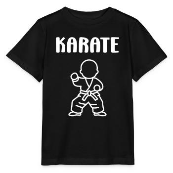 karate - T-shirt bio MINI CREATOR Stanley/Stella Enfant - noir - Devant - Mikhail (115cm)