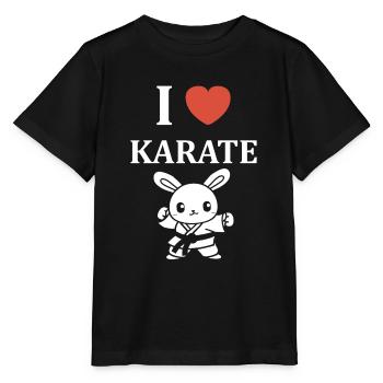 karate - T-shirt bio MINI CREATOR Stanley/Stella Enfant - noir - Devant - Mikhail (115cm)