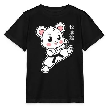 karate - T-shirt bio MINI CREATOR Stanley/Stella Enfant - noir - Devant - Mikhail (115cm)