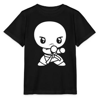 karate - T-shirt bio MINI CREATOR Stanley/Stella Enfant - noir - Devant - Mikhail (115cm)