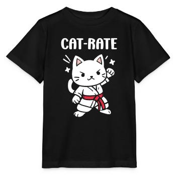 karate - T-shirt bio MINI CREATOR Stanley/Stella Enfant - noir - Devant - Mikhail (115cm)