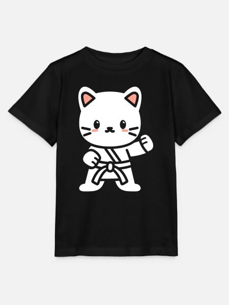 Karate - Stanley/Stella Kinder T-Shirt MINI CREATOR - Schwarz