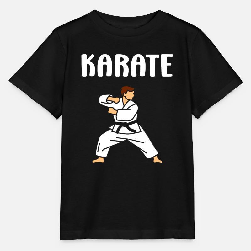 Karate - Stanley/Stella Kinder T-Shirt MINI CREATOR  - Schwarz