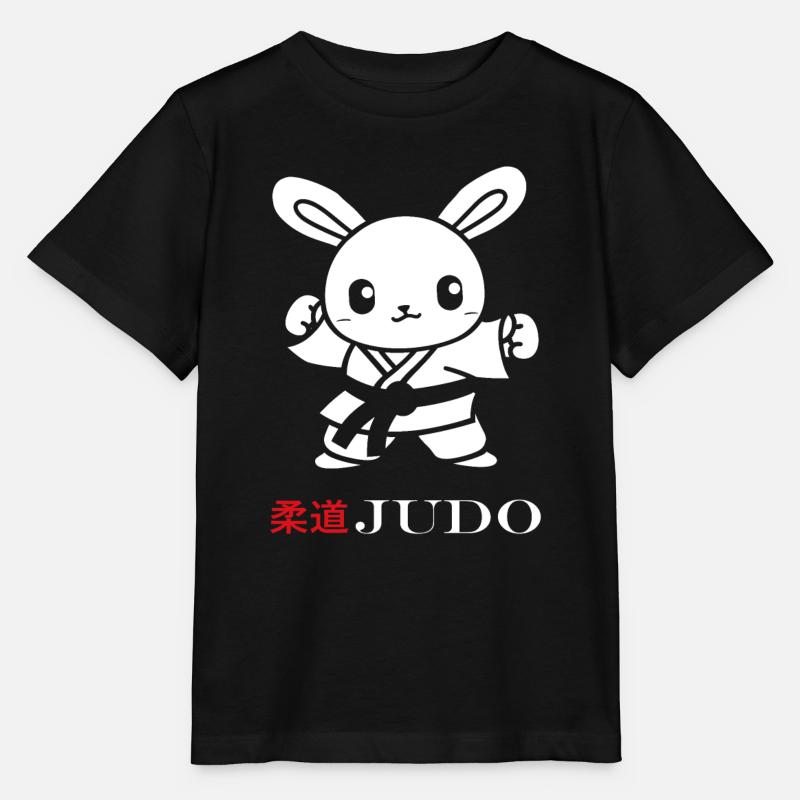 judo - T-shirt bio MINI CREATOR Stanley/Stella Enfant - noir