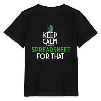 Accounting Secretary of Accountants Accounting - Stanley/Stella MINI CREATOR Kids’ T-Shirt - black - Front - Mikhail (115cm)