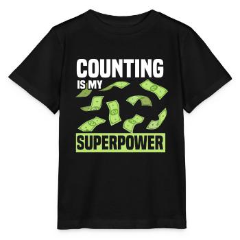 Accounting Secretary of Accountants Accounting - Stanley/Stella MINI CREATOR Kids’ T-Shirt - black - Front - Mikhail (115cm)
