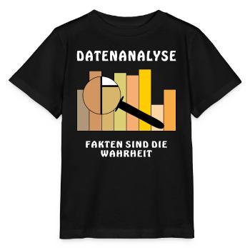 LES FAITS SONT LA VÉRITÉ - T-shirt bio MINI CREATOR Stanley/Stella Enfant - noir - Devant - Mikhail (115cm)