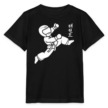 Taekwondo - Stanley/Stella Kinder T-Shirt MINI CREATOR  - Schwarz - Vorne - Mikhail (115cm)