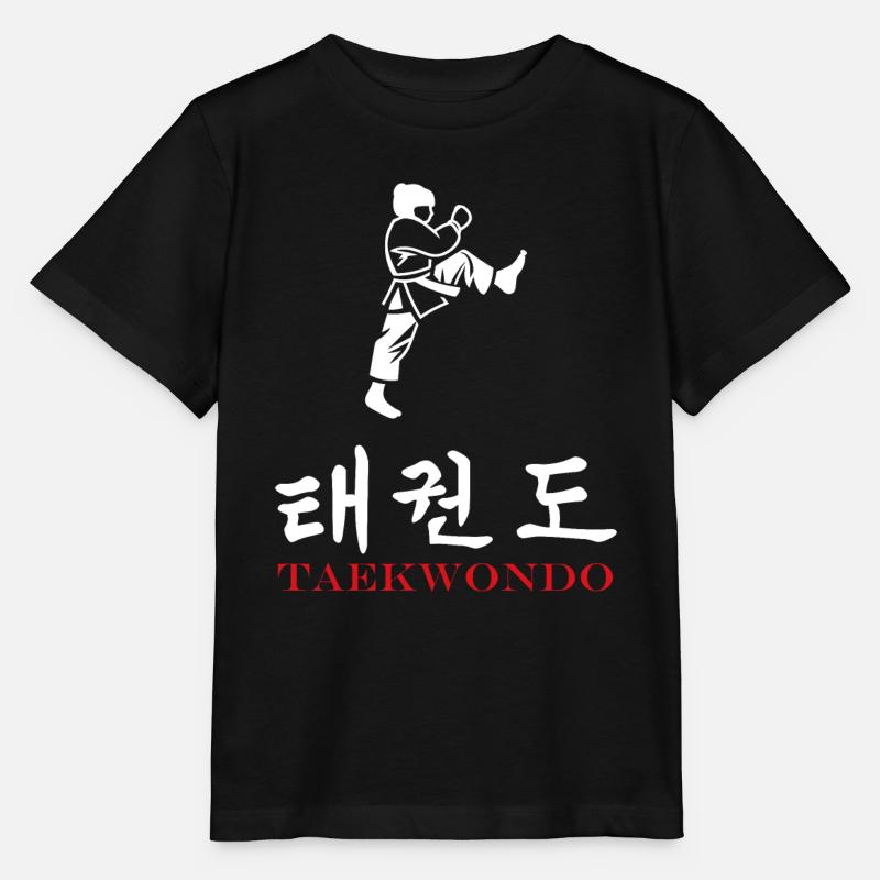 taekwondo - T-shirt bio MINI CREATOR Stanley/Stella Enfant - noir
