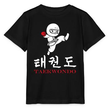 Taekwondo - Stanley/Stella Kinder T-Shirt MINI CREATOR  - Schwarz - Vorne - Mikhail (115cm)