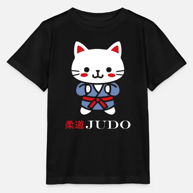 judo - T-shirt bio MINI CREATOR Stanley/Stella Enfant - noir