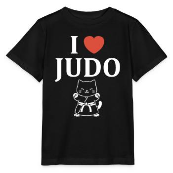 judo - Stanley/Stella MINI CREATOR Kids’ T-Shirt - black - Front - Mikhail (115cm)