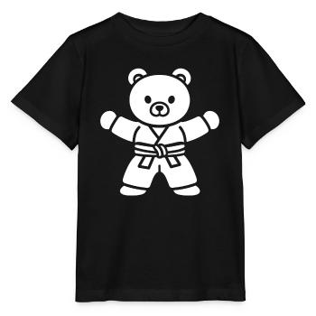 judo - Stanley/Stella MINI CREATOR Kids’ T-Shirt - black - Front - Mikhail (115cm)