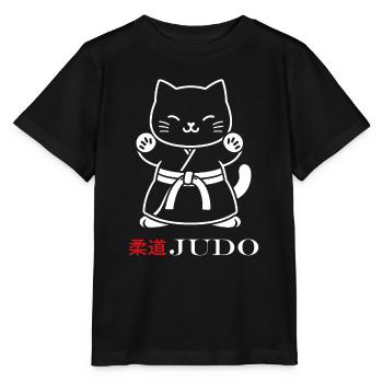 judo - Stanley/Stella MINI CREATOR Kids’ T-Shirt - black - Front - Mikhail (115cm)