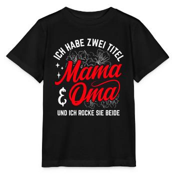 Fête des mères Meilleure maman Maman Cadeau Famille Darling - T-shirt bio MINI CREATOR Stanley/Stella Enfant - noir - Devant - Mikhail (115cm)