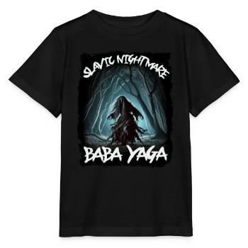 Baba Yaga - Slawischer Albtraum - Stanley/Stella Kinder T-Shirt MINI CREATOR  - Schwarz - Vorne - Mikhail (115cm)