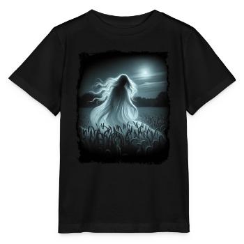 Nightwraith - la Dame de Minuit - T-shirt bio MINI CREATOR Stanley/Stella Enfant - noir - Devant - Mikhail (115cm)