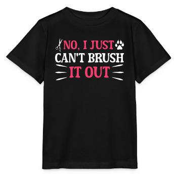 Hundegruamwelpen Haustier -Pflege -Job Salon - Stanley/Stella Kinder T-Shirt MINI CREATOR  - Schwarz - Vorne - Mikhail (115cm)