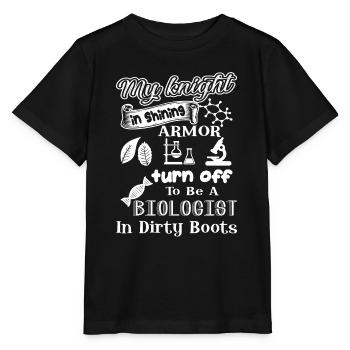 Biologist Proud To Be A Biologist - Stanley/Stella MINI CREATOR Kids’ T-Shirt - black - Front - Mikhail (115cm)