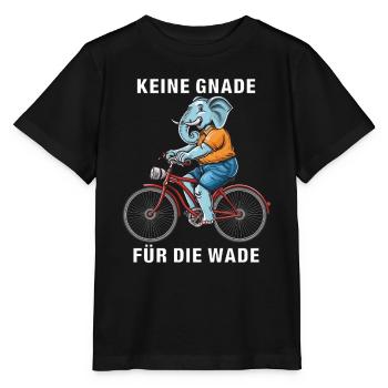 BICYCLE NO MERCY FOR THE CALF - Stanley/Stella MINI CREATOR Kids’ T-Shirt - black - Front - Mikhail (115cm)