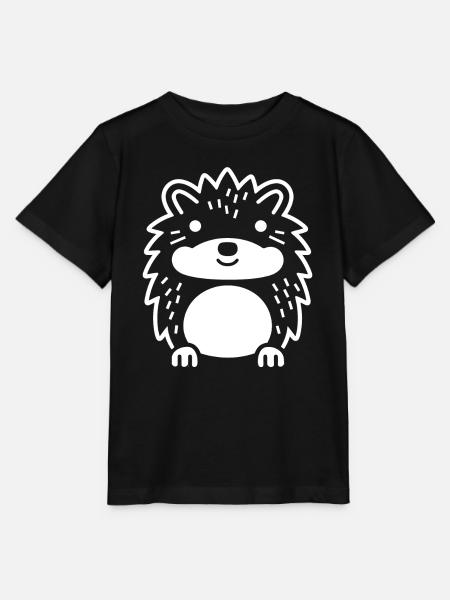 Igel - Stanley/Stella Kinder T-Shirt MINI CREATOR  - Schwarz
