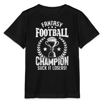 Fantasy Football Champion Funny FFL Commish Draft - T-shirt bio MINI CREATOR Stanley/Stella Enfant - noir - Devant - Mikhail (115cm)