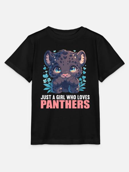 Panthers Panther - Stanley/Stella Kinder T-Shirt MINI CREATOR - Schwarz