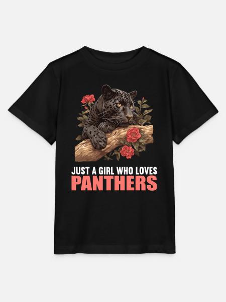 Panthers Panther - Stanley/Stella Kinder T-Shirt MINI CREATOR  - Schwarz
