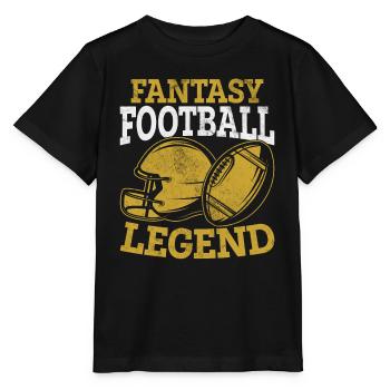 Fantasy Football Legende Kommissar Fußball FFL - Stanley/Stella Kinder T-Shirt MINI CREATOR  - Schwarz - Vorne - Mikhail (115cm)