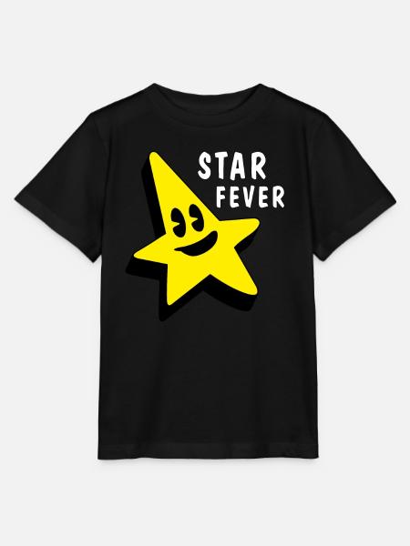 STAR FEVER - Stanley/Stella Kinder T-Shirt MINI CREATOR  - Schwarz