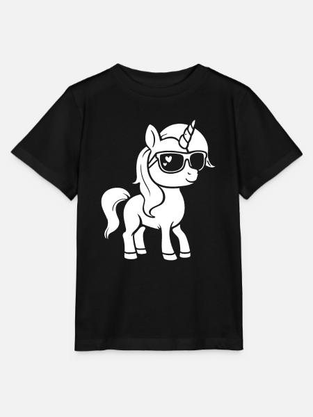 Pony - Stanley/Stella Kinder T-Shirt MINI CREATOR - Schwarz