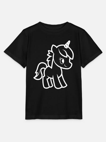 Pony - Stanley/Stella Kinder T-Shirt MINI CREATOR - Schwarz