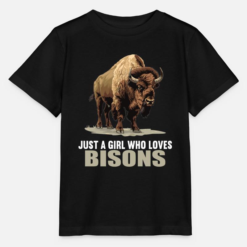 Bisons Bison - T-shirt bio MINI CREATOR Stanley/Stella Enfant - noir