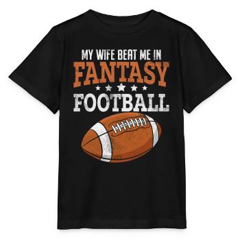 Lustiger Fantasy Football Ehemann Kommissar Entwurf - Stanley/Stella Kinder T-Shirt MINI CREATOR  - Schwarz - Vorne - Mikhail (115cm)