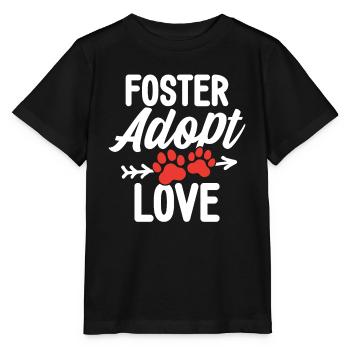 Lustiges Pflegetier Aktivist Tierheim Tierheim Tier - Stanley/Stella Kinder T-Shirt MINI CREATOR  - Schwarz - Vorne - Mikhail (115cm)