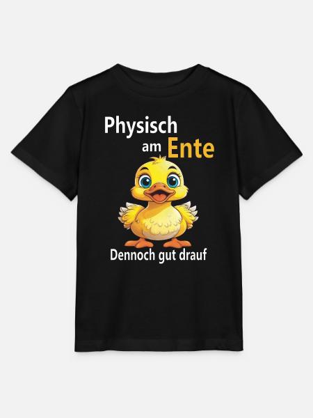 Physisch am Ente - Stanley/Stella Kinder T-Shirt MINI CREATOR  - Schwarz