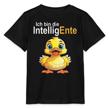 Intelligent - T-shirt bio MINI CREATOR Stanley/Stella Enfant - noir - Devant - Mikhail (115cm)