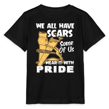 Carpenter We All Have Scars - Stanley/Stella MINI CREATOR Kids’ T-Shirt - black - Front - Mikhail (115cm)