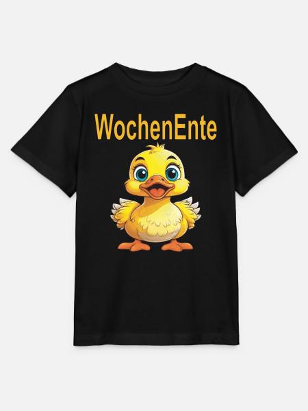 WochenEnte - Stanley/Stella Kinder T-Shirt MINI CREATOR - Schwarz