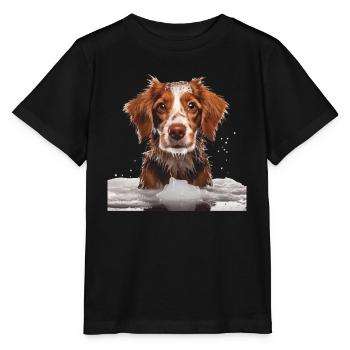 LAVERIE POUR CHIEN - T-shirt bio MINI CREATOR Stanley/Stella Enfant - noir - Devant - Mikhail (115cm)