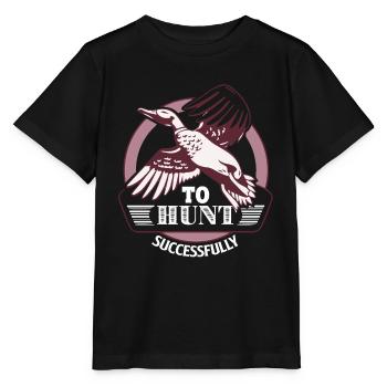 Duck Hunting To Hunt Successfully - Stanley/Stella MINI CREATOR Kids’ T-Shirt - black - Front - Mikhail (115cm)