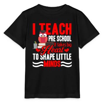 Preschool Teacher I Teach Preschool - Stanley/Stella MINI CREATOR Kids’ T-Shirt - black - Front - Mikhail (115cm)