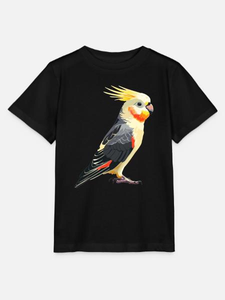 Cockatiel Nymphensittiche Nymphensittich - Stanley/Stella Kinder T-Shirt MINI CREATOR - Schwarz
