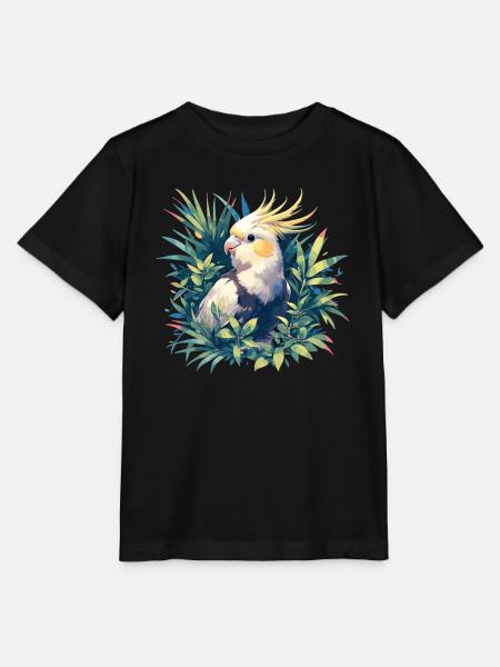 Cockatiel Nymphensittiche Nymphensittich - Stanley/Stella Kinder T-Shirt MINI CREATOR - Schwarz