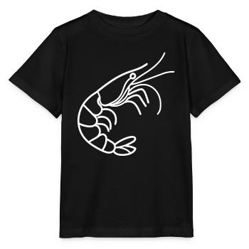 Shrimp - Stanley/Stella MINI CREATOR Kids’ T-Shirt - black - Front - Mikhail (115cm)