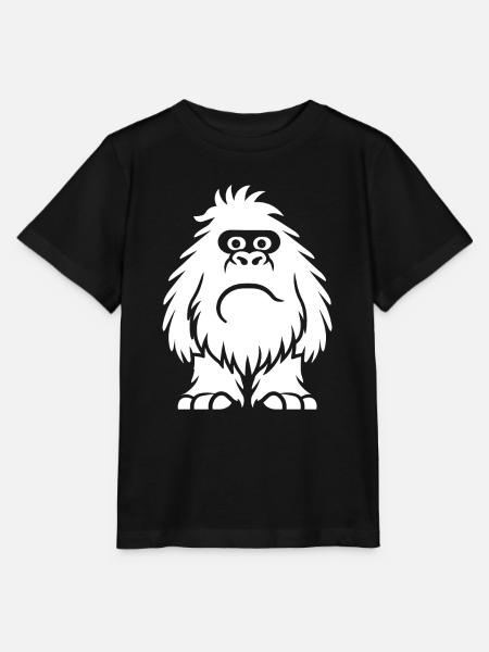 Yeti - Stanley/Stella Kinder T-Shirt MINI CREATOR - Schwarz