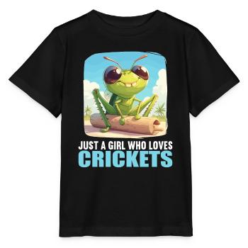 Grillen Grille - Stanley/Stella Kinder T-Shirt MINI CREATOR  - Schwarz - Vorne - Mikhail (115cm)